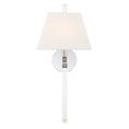 Load image into Gallery viewer, Crystorama - REN-261-PN - One Light Wall Sconce - Renee - Polished Nickel
