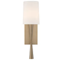 Load image into Gallery viewer, Crystorama - TRE-221-AG - One Light Wall Sconce - Trenton - Aged Brass
