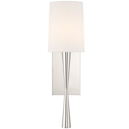 Crystorama - TRE-221-PN - One Light Wall Sconce - Trenton - Polished Nickel