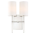 Load image into Gallery viewer, Crystorama - VER-242-PN - Two Light Wall Sconce - Veronica - Polished Nickel
