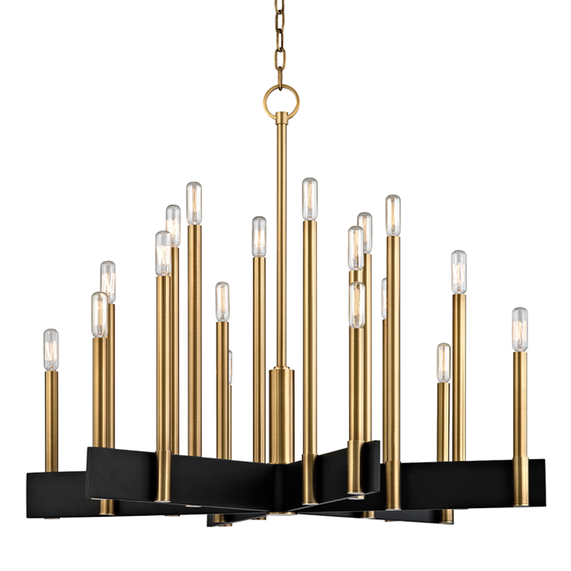 Abrams 18-Light Chandelier