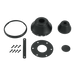 Maverick 88/99 Custom Finish Kit in Matte Black by Visual Comfort Fan