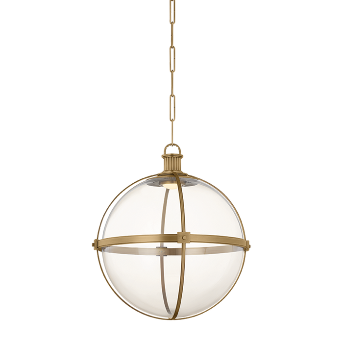 Westmere Pendant by Hudson Valley Lighting - Patina Brass Finish