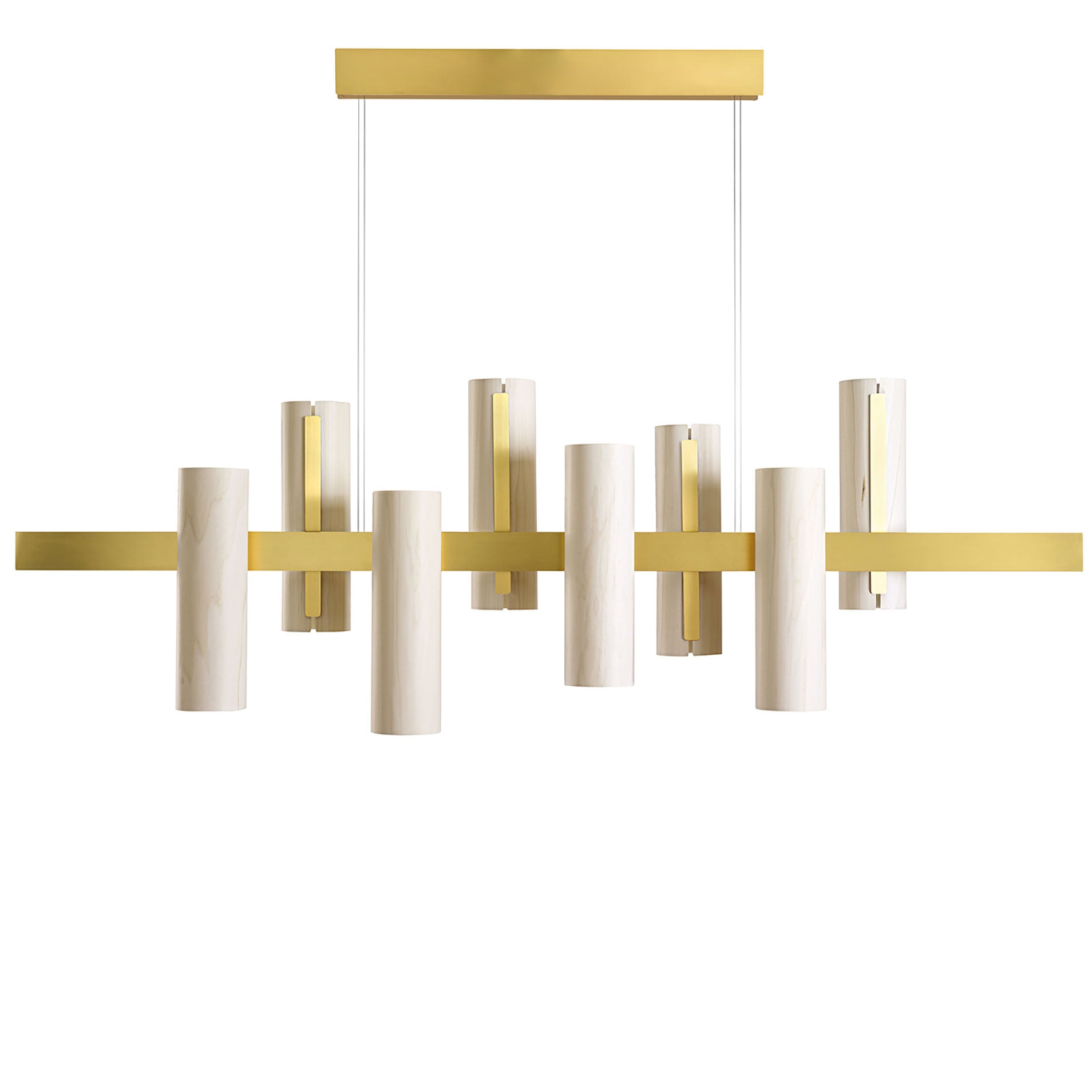 Black Note Keys Linear Pendant