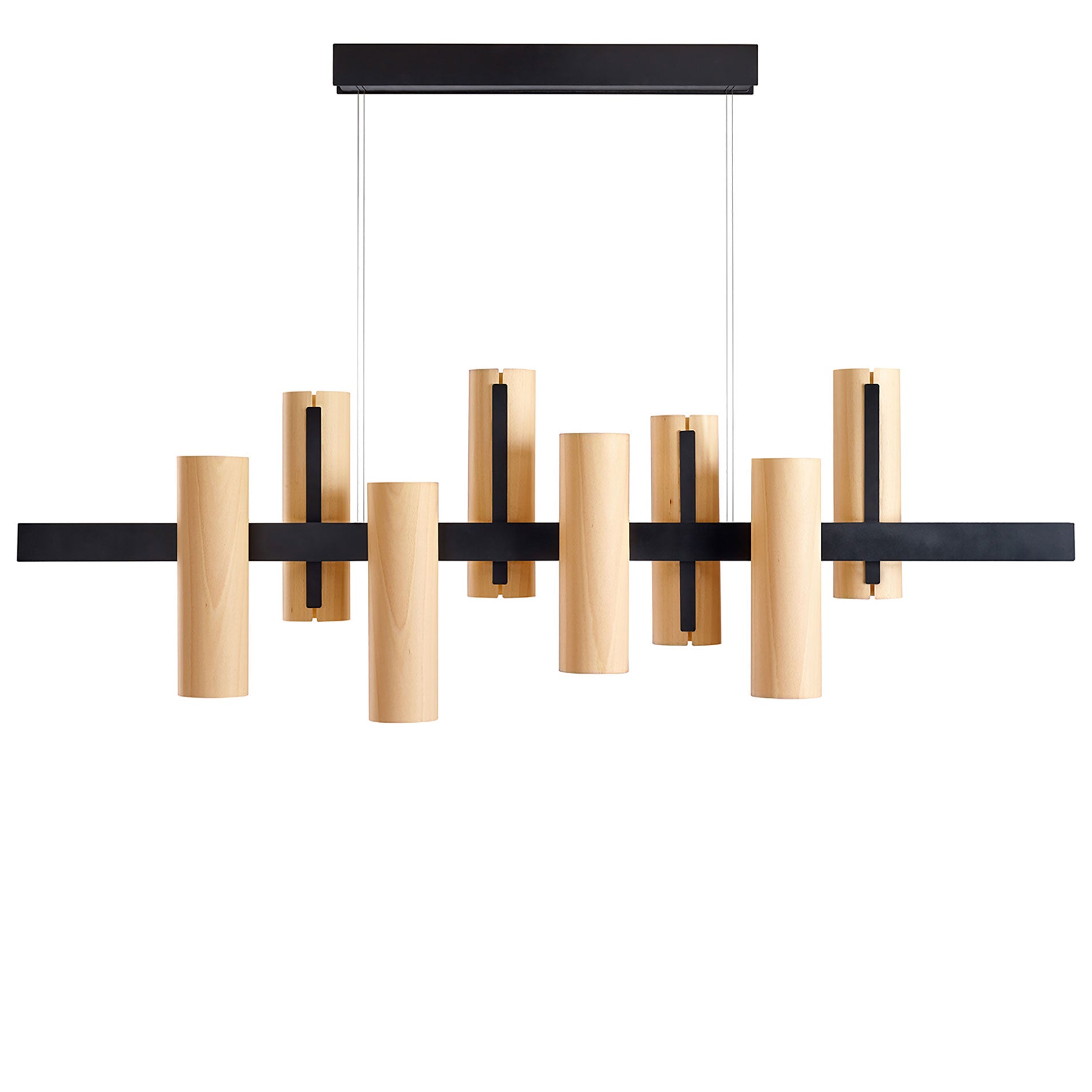 Black Note Keys Linear Pendant