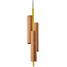 Black Note Triplet Multi-Light Pendant by LZF