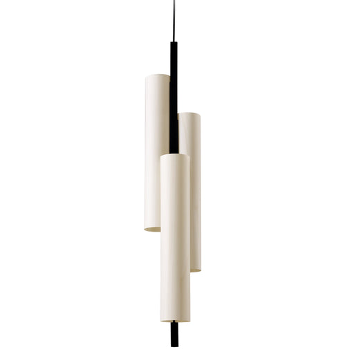 Black Note Triplet Multi-Light Pendant by LZF