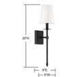 Load image into Gallery viewer, Monroe 1-Light Wall Sconce
