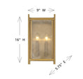 Load image into Gallery viewer, Jacobs 2-Light Wall Sconce
