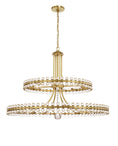 Load image into Gallery viewer, Crystorama - CLO-8890-AG - 24 Light Chandelier - Clover - Aged Brass
