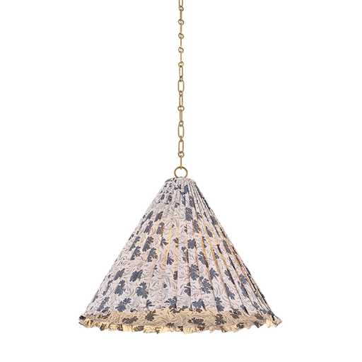 Fitchburg Pendant by Hudson Valley Lighting - Patina Brass Finish