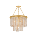 Finchville Chandelier by Hudson Valley Lighting - Vintage Gold Leaf Finish