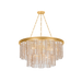 Finchville Chandelier by Hudson Valley Lighting - Vintage Gold Leaf Finish