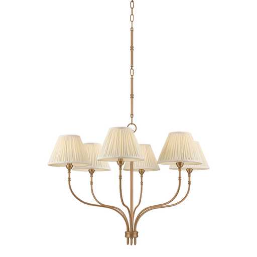 Garnerville Chandelier by Hudson Valley Lighting - Patina Brass Finish