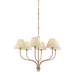 Garnerville Chandelier by Hudson Valley Lighting - Patina Brass Finish