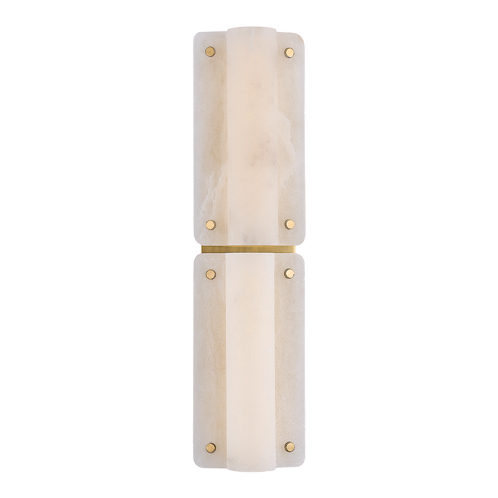 Sunnybrook Wall Sconce by Hudson Valley Lighting - Aged Brass Finish