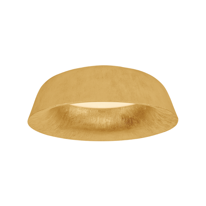 Highmount Flush Mount by Hudson Valley Lighting - Vintage Gold Leaf Finish