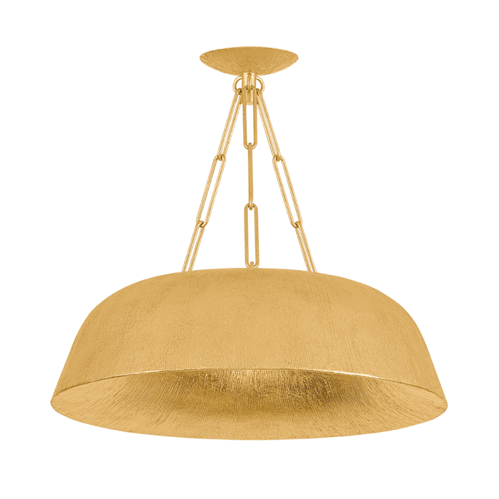 Highmount Chandelier by Hudson Valley Lighting - Vintage Gold Leaf Finish