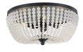 Load image into Gallery viewer, Crystorama - 605-MK - Four Light Flush Mount - Rylee - Matte Black
