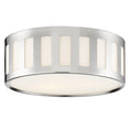 Load image into Gallery viewer, Crystorama - KEN-2203-PN - Three Light Flush Mount - Kendal - Polished Nickel
