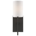 Load image into Gallery viewer, Crystorama - VER-241-BF - One Light Wall Sconce - Veronica - Black Forged
