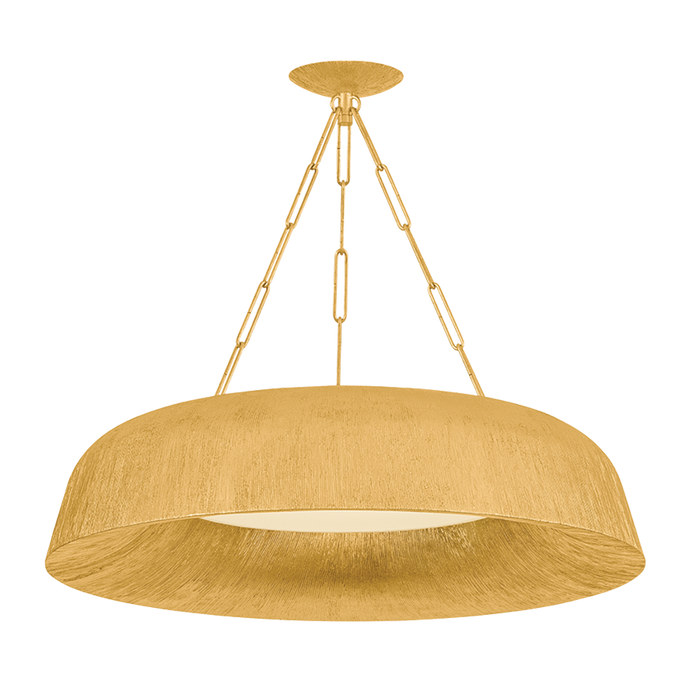 Highmount Chandelier by Hudson Valley Lighting - Vintage Gold Leaf Finish