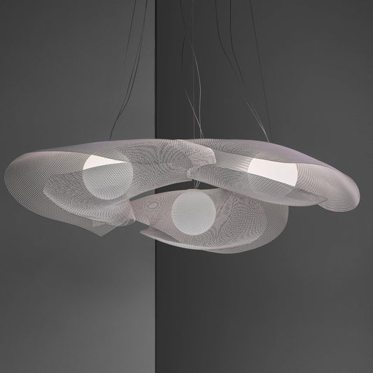 Mytilus Multi-Light Pendant White