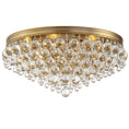 Load image into Gallery viewer, Crystorama - 138-VG - Six Light Flush Mount - Calypso - Vibrant Gold
