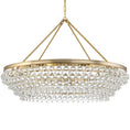 Load image into Gallery viewer, Crystorama - 278-VG - Eight Light Chandelier - Calypso - Vibrant Gold
