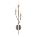 Labra Wall Sconce by Hudson Valley Lighting - Warm Silver Leaf Finish