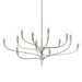 Labra Chandelier by Hudson Valley Lighting - Warm Silver Leaf Finish