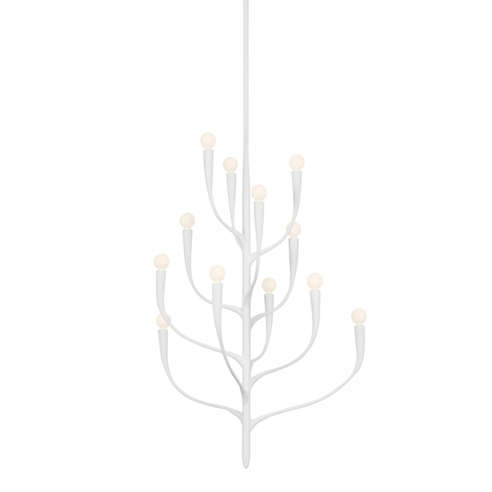 Labra Chandelier by Hudson Valley Lighting - White Plaster Finish