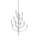 Labra Chandelier by Hudson Valley Lighting - Warm Silver Leaf Finish