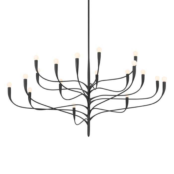 Labra Chandelier by Hudson Valley Lighting - Aged Iron Finish