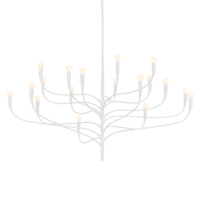 Labra Chandelier by Hudson Valley Lighting - White Plaster Finish