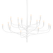 Labra Chandelier by Hudson Valley Lighting - White Plaster Finish