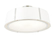 Crystorama - FUL-907-PN_CEILING - Six Light Semi Flush Mount - Fulton - Polished Nickel