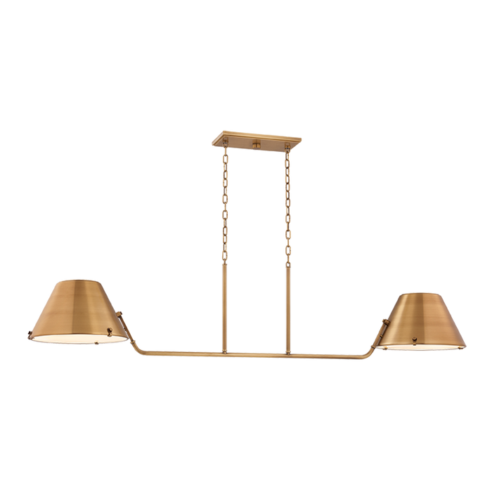 Tannersville Linear by Hudson Valley Lighting - Patina Brass Finish