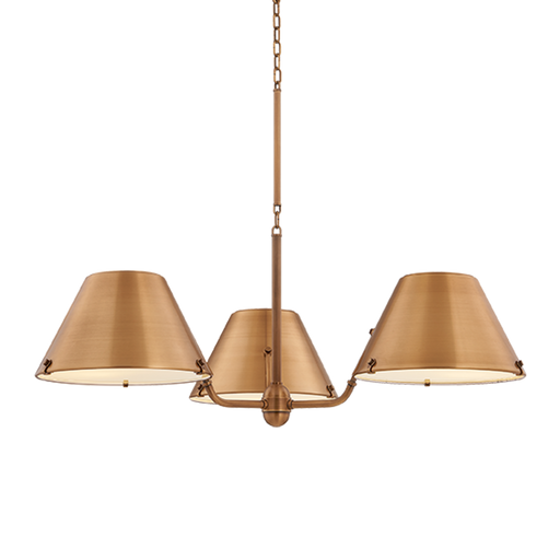 Tannersville Chandelier by Hudson Valley Lighting - Patina Brass Finish