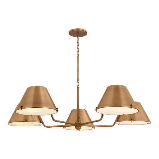 Tannersville Chandelier by Hudson Valley Lighting - Patina Brass Finish