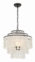 Load image into Gallery viewer, Crystorama - BRI-3008-DB - Four Light Chandelier - Brielle - Dark Bronze
