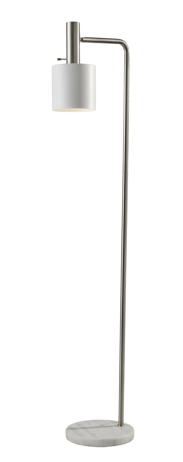 Adesso Home - 3159-02 - Floor Lamp - Emmett - White Marble