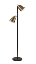 Load image into Gallery viewer, Adesso Home - 3237-01 - Two Light Floor Lamp - Malcolm - Black
