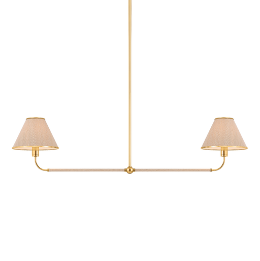 Shore Road Linear by Hudson Valley Lighting - Aged Brass Finish
