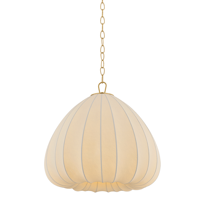 Oak Summit Pendant by Hudson Valley Lighting - Aged Brass Finish