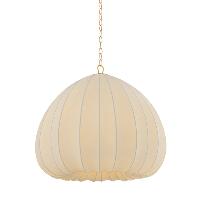Oak Summit Pendant by Hudson Valley Lighting - Aged Brass Finish
