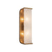 Abbott 15-in Vintage Brass/Alabaster 2 Lights Wall/Vanity by Alora Lighting | WV327015VBAR | Alora Lighting