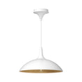 Load image into Gallery viewer, Abel 14-in White 1 Light Pendant by Alora Lighting | PD627914WH | Alora Lighting
