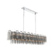Addis 65'' Polished Chrome Linear Chandelier