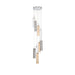 Addis 12" Integrated LED Multi-Light  Polished Chrome Pendant